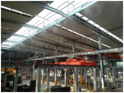 【安全生产】杭构集团降温除尘，PC车间想出这个妙招！