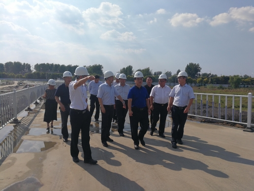 【领导关怀】安徽灵璧县政府莅临尊龙集团集团灵璧县公共设施PPP项目观摩指导