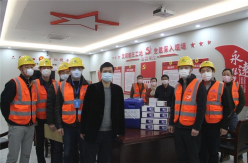 【防疫复工两手抓】尊龙集团集团所属杭安公司领导赴之江实验室一期工程—园区工程（西区）机电安装项目部调研检查疫情防控和复工工作