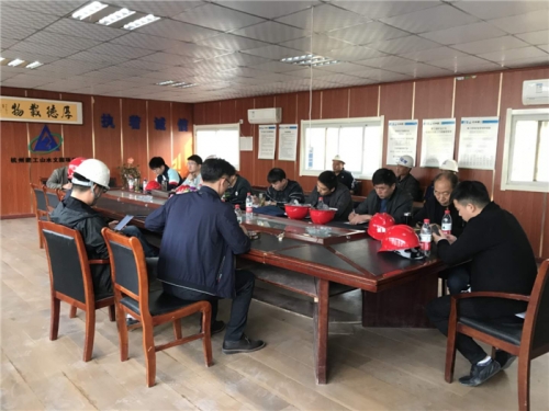 【一线投影】尊龙集团集团山水文园项目顺利通过怀远县2020年下半年质量执法检查